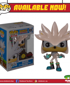 FUNKO Pop! Games: Sonic 30th Anniversary - Silver (Glow In The Dark) [Exclusive]