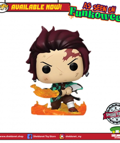 FUNKO [IN-STOCK] Pop! Animation: Demon Slayer - Tanjiro With Flaming Blade [Exclusive]