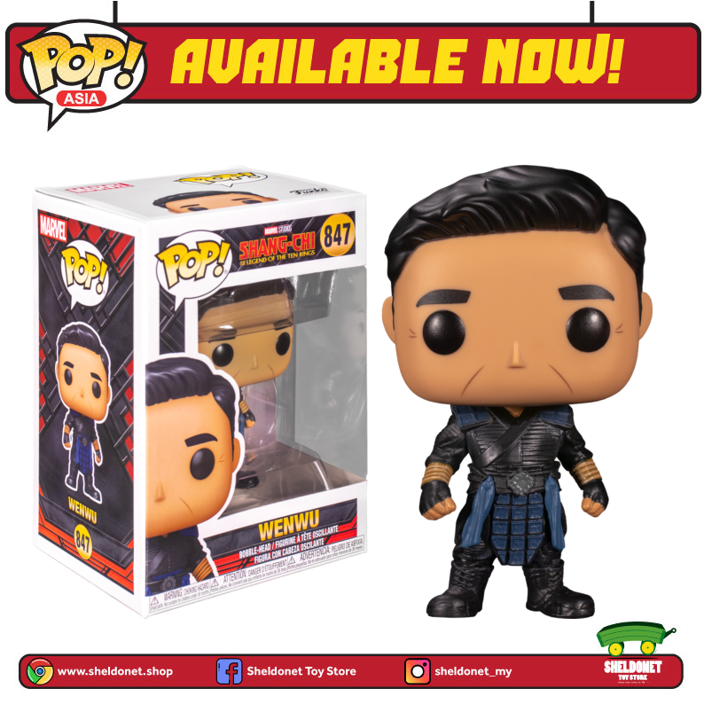 FUNKO Pop! Marvel: Shang-Chi And The Legend Of The Ten Rings - Wenwu 3 FUNKO Pop! Marvel: Shang-Chi And The Legend Of The Ten Rings - Wenwu