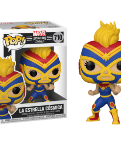 FUNKO POP! VINYL Pop! Marvel: Luchadores - Captain Marvel