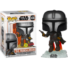 FUNKO Pop! Star Wars: The Mandalorian - Mandalorian Flying With Blaster (Glow In The Dark) [Exclusive]