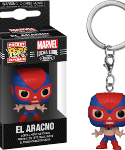 FUNKO Pocket Pop! Keychain: Marvel Luchadores - Spider-Man