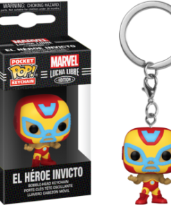 FUNKO Pocket Pop! Keychain: Marvel Luchadores - Iron Man