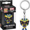 FUNKO Pocket Pop! Keychain: Marvel Luchadores - Wolverine