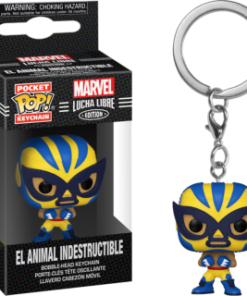 FUNKO Pocket Pop! Keychain: Marvel Luchadores - Wolverine