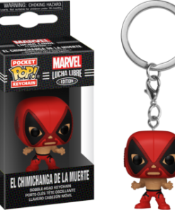 FUNKO Pocket Pop! Keychain: Marvel Luchadores - Deadpool