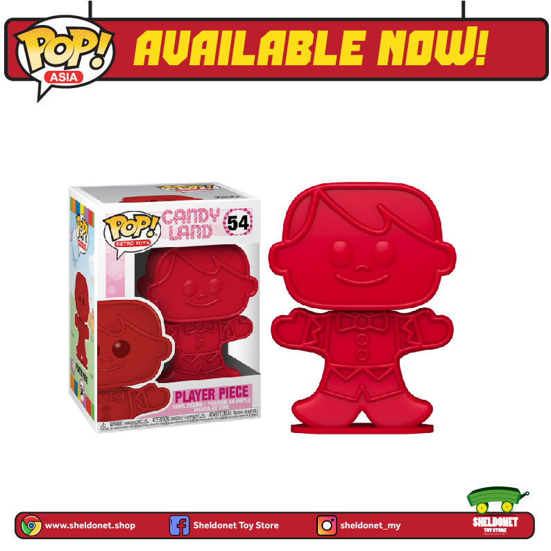 FUNKO Pop! Vinyl: Candyland - Player Game Piece 3 FUNKO Pop! Vinyl: Candyland - Player Game Piece