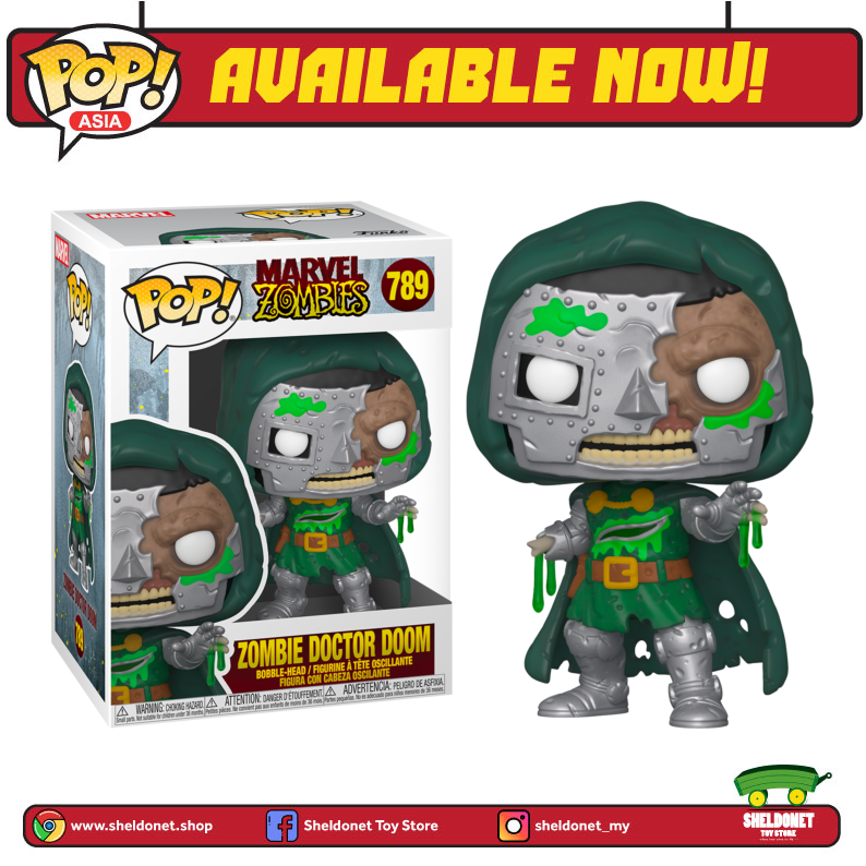 FUNKO Pop! Marvel: Marvel Zombies - Dr. Doom 3 FUNKO Pop! Marvel: Marvel Zombies - Dr. Doom