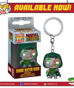 FUNKO Pocket Pop! Keychain: Marvel Zombies - Dr. Doom