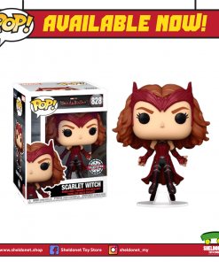 FUNKO [IN-STOCK] Pop! Marvel: Wandavision - Scarlet Witch Flying [Exclusive]