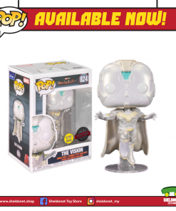 FUNKO [IN-STOCK] Pop! Marvel: Wandavision - The Vision (Glow In The Dark) [Exclusive]