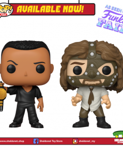 FUNKO Pop! WWE - The Rock Vs. Mankind (2-Pack) [Metallic] [Exclusive]