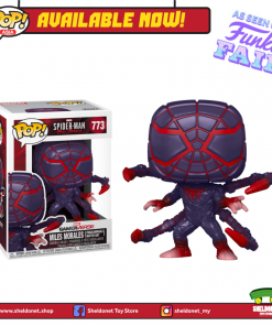 FUNKO [IN-STOCK] Pop! Heroes: Marvel Comics - Miles Morales (Programmable Matter Suit) (Metallic)