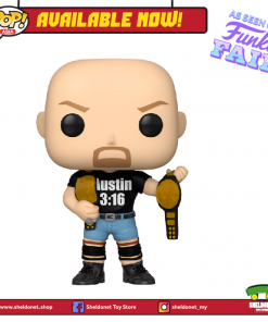 FUNKO Pop! WWE - Stone Cold Steve Austin With Austin 3:16 Shirt [Exclusive]