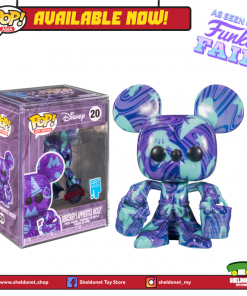 FUNKO Pop! Disney (Artist Series): Mickey Mouse - Apprentice Mickey With Choice Of Pop! Protector (Exclusive)