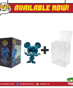 FUNKO Pop! Disney (Artist Series): Mickey Mouse - Conductor Mickey With Choice Of Pop! Protector (Exclusive)