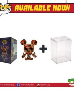 FUNKO Pop! Disney (Artist Series): Mickey Mouse - Mickey Mouse Trains (Prime Day 2021) With Choice Of Pop! Protector (Exclusive)