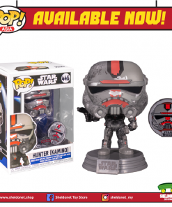 FUNKO Pop! Star Wars: Across The Galaxy - Hunter (Kamino) With Enamel Pin [Exclusive]