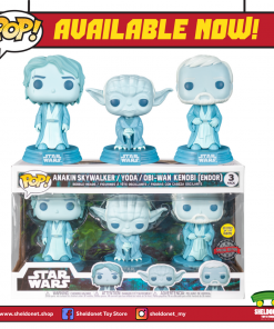 FUNKO Pop! Star Wars: Across The Galaxy - Force Ghost (3-Pack) [Glow In The Dark] [Exclusive]