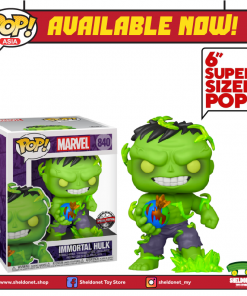 FUNKO Pop! Marvel: Marvel Comics - Immortal Hulk 6" Inch [Exclusive]