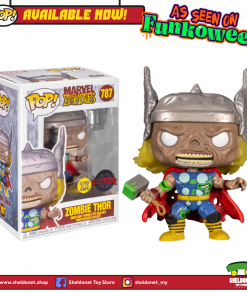 FUNKO [IN-STOCK] Pop! Marvel: Marvel Zombies - Thor (Glow In The Dark) [Exclusive]