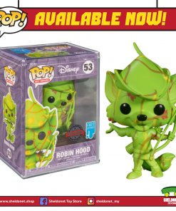 FUNKO Pop! Disney (Artist Series): Treasures From The Vault - Robin Hood With Pop! Protector [Exclusive]