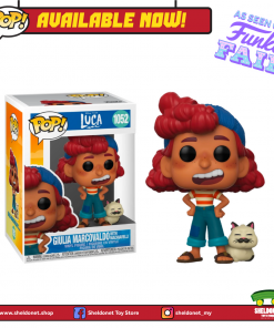 FUNKO [IN-STOCK] Pop! Disney: Luca - Giulia Marcovaldo With Machiavelli