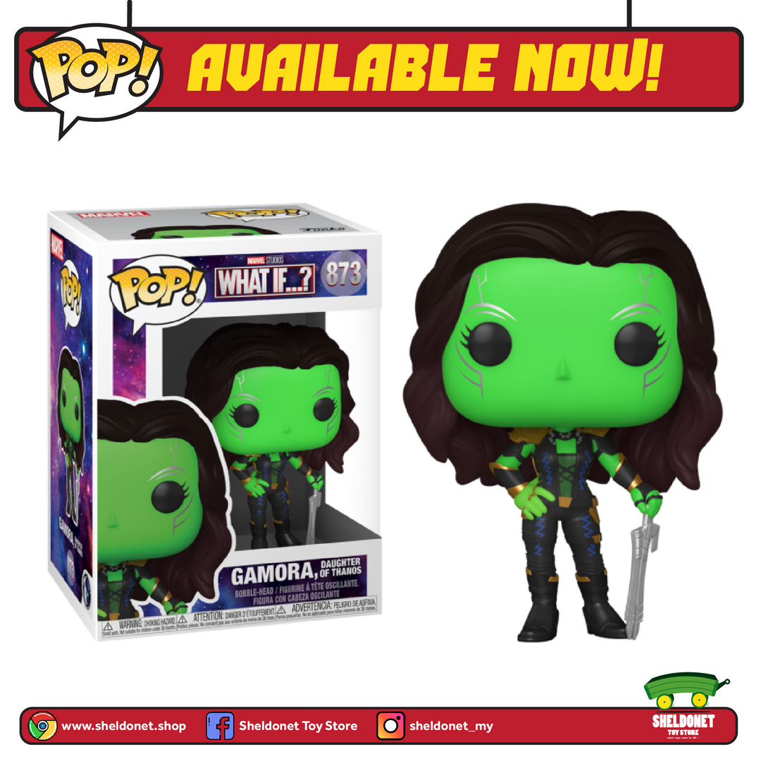 FUNKO Pop! Marvel: What If...? - Gamora, Daughter Of Thanos 3 FUNKO Pop! Marvel: What If...? - Gamora, Daughter Of Thanos