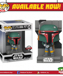 FUNKO Pop! Deluxe: Star Wars - Boba Fett [Metallic] (Bounty Hunters Collection)