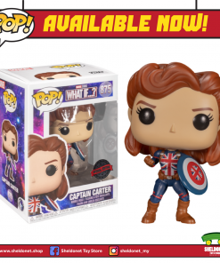 FUNKO Pop! Marvel: What If...? - Captain Carter With Fighting Pose (Exclusive)