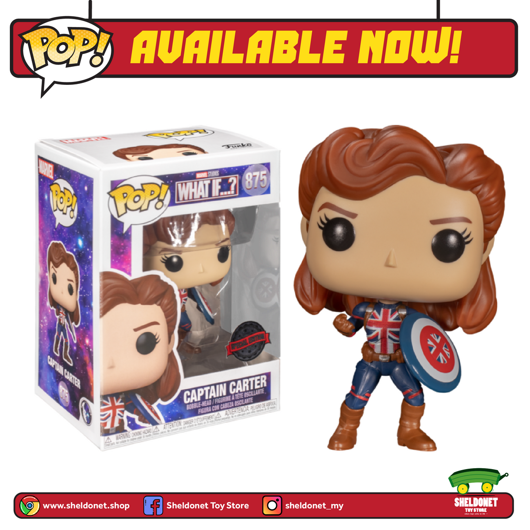 FUNKO Pop! Marvel: What If...? - Captain Carter With Fighting Pose (Exclusive) 3 FUNKO Pop! Marvel: What If...? - Captain Carter With Fighting Pose (Exclusive)