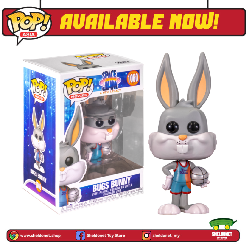 FUNKO Pop! Movies: Space Jam 2: A New Legacy - Bugs Bunny 3 FUNKO Pop! Movies: Space Jam 2: A New Legacy - Bugs Bunny