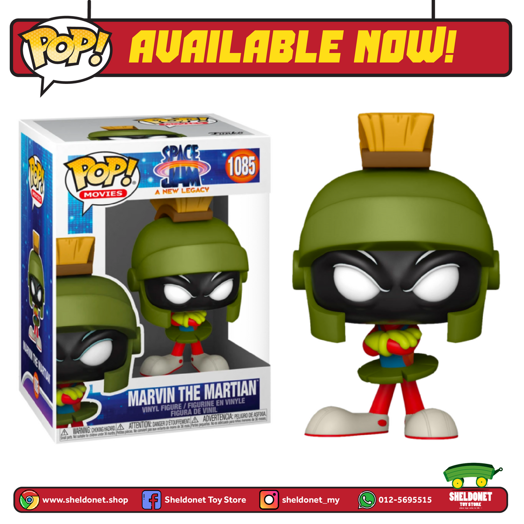 FUNKO Pop! Movies: Space Jam 2: A New Legacy - Marvin The Martian 3 FUNKO Pop! Movies: Space Jam 2: A New Legacy - Marvin The Martian