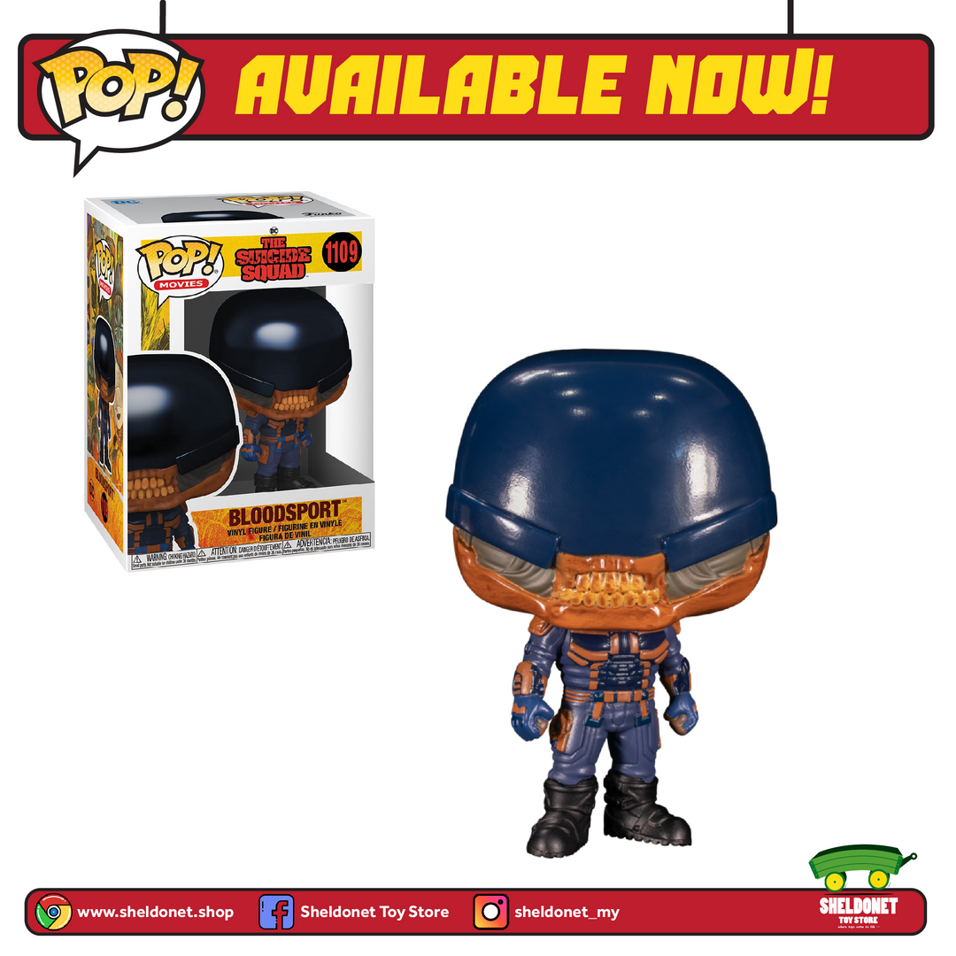 FUNKO Pop! Movies: The Suicide Squad - Bloodsport 3 FUNKO Pop! Movies: The Suicide Squad - Bloodsport