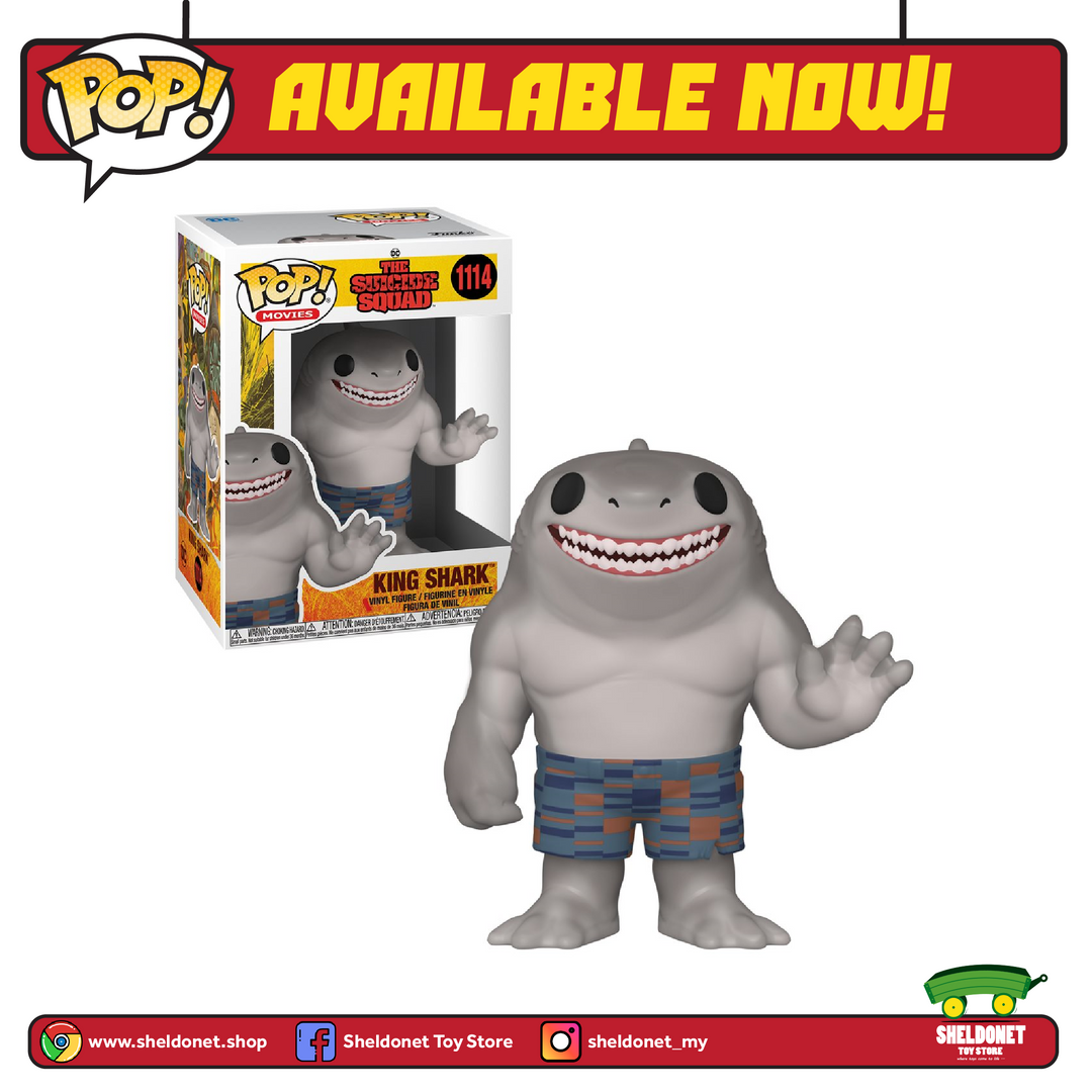 FUNKO Pop! Movies: The Suicide Squad - King Shark 3 FUNKO Pop! Movies: The Suicide Squad - King Shark