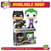 FUNKO Pop! Heroes: Batman White Knight - Batman & The Joker (2-Pack) [Exclusive]