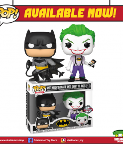FUNKO Pop! Heroes: Batman White Knight - Batman & The Joker (2-Pack) [Exclusive]