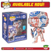 FUNKO Pop! Artist Series: Patriotic Age - Captain America With Choice Of Pop! Protector (Exclusive) 1 FUNKO Pop! Artist Series: Patriotic Age - Captain America With Choice Of Pop! Protector (Exclusive)