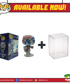 FUNKO Pop! Artist Series: Patriotic Age - Captain America With Choice Of Pop! Protector (Exclusive)