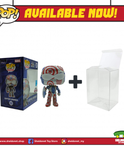 FUNKO Pop! Artist Series: Patriotic Age - Captain America (Falcon) With Choice Of Pop! Protector (Exclusive)
