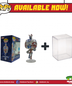 FUNKO Pop! Artist Series: Patriotic Age - Captain Marvel With Choice Of Pop! Protector (Exclusive) 7 FUNKO Pop! Artist Series: Patriotic Age - Captain Marvel With Choice Of Pop! Protector (Exclusive)
