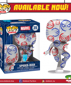 FUNKO Pop! Artist Series: Patriotic Age - Spider-Man With Choice Of Pop! Protector (Exclusive)