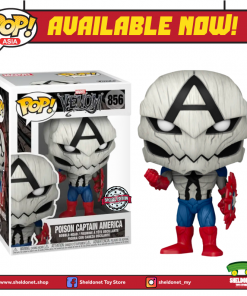 FUNKO Pop! Marvel: Venom - Poison Captain America (Exclusive)