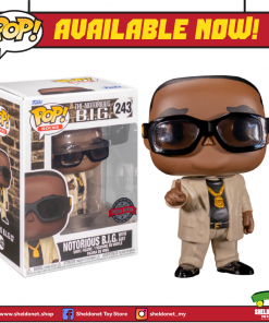 FUNKO Pop! Rocks: Biggie - Notorious B.I.G With Hypnotize Suit (Metallic) [Exclusive]