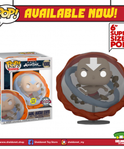 FUNKO Pop! Animation: Avatar: The Last Airbender - Aang (Avatar State) [Glow In The Dark] [Exclusive] 6" Inch