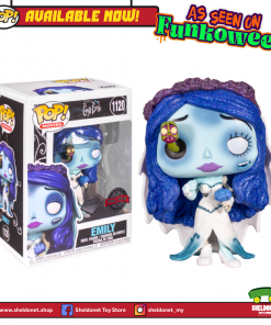 FUNKO [IN-STOCK] Pop! Movies: Corpse Bride - Emily With Maggot (Diamond Glitter) [Exclusive]