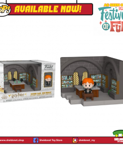 FUNKO Mini Moments: Harry Potter 20th Anniversary - Ron Weasley With Potion Class Diorama
