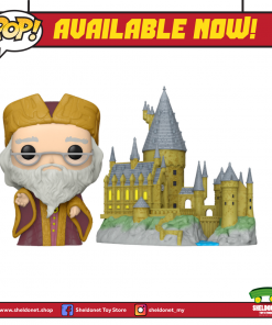 FUNKO Wizarding World Pop! Town: Harry Potter 20th Anniversary - Dumbledore With Hogwarts