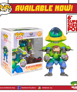 FUNKO Pop! Games: Overwatch - D.Va With Meka [Nano Cola] 6" Inch [Exclusive]