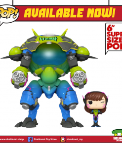 FUNKO Pop! Games: Overwatch - D.Va With Meka [Nano Cola] 6" Inch [Exclusive]
